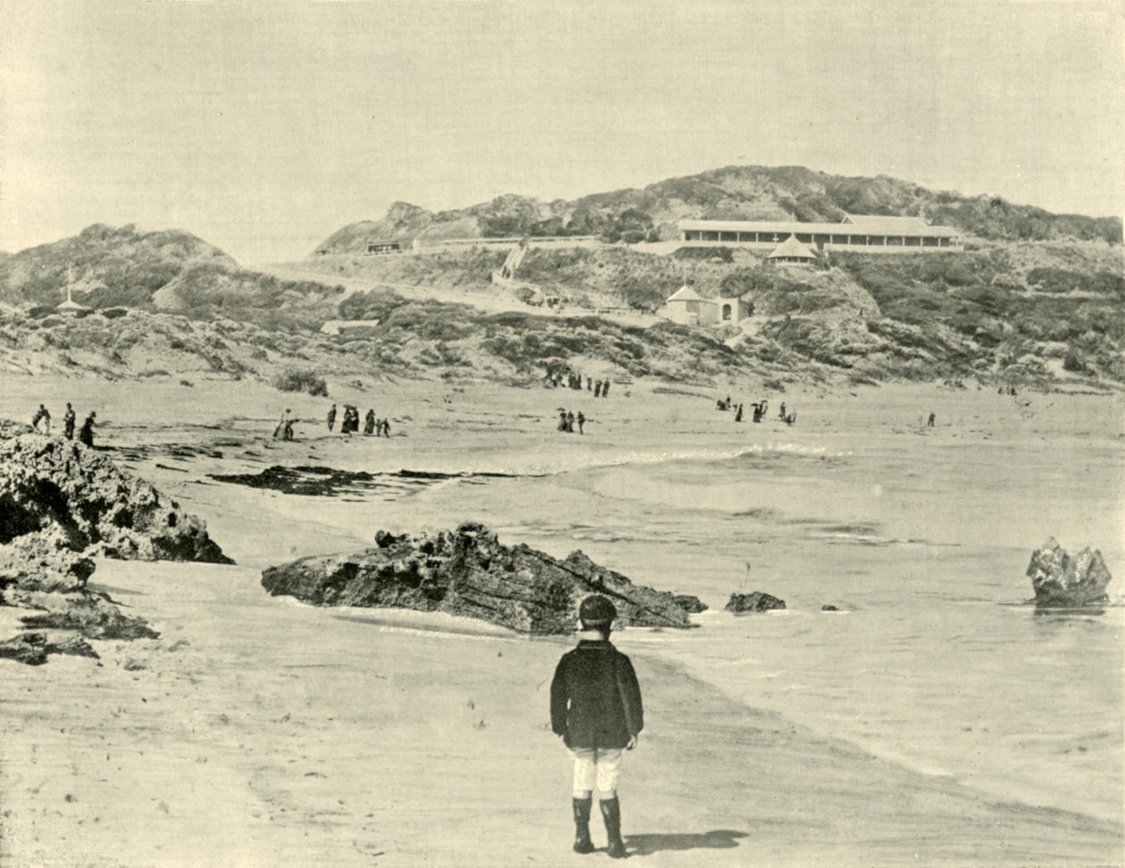 Back Beach, Sorrento, Victoria, 1901. od Unbekannt