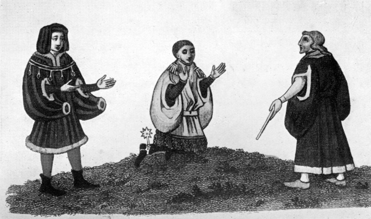 Rukávy na tašky, 15. století, 1910 od Unbekannt