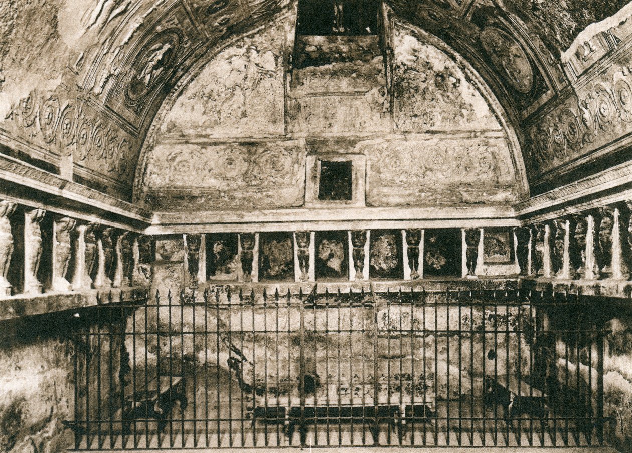 Bagni dei foro, Pompeje, Itálie, 1900 od Unbekannt