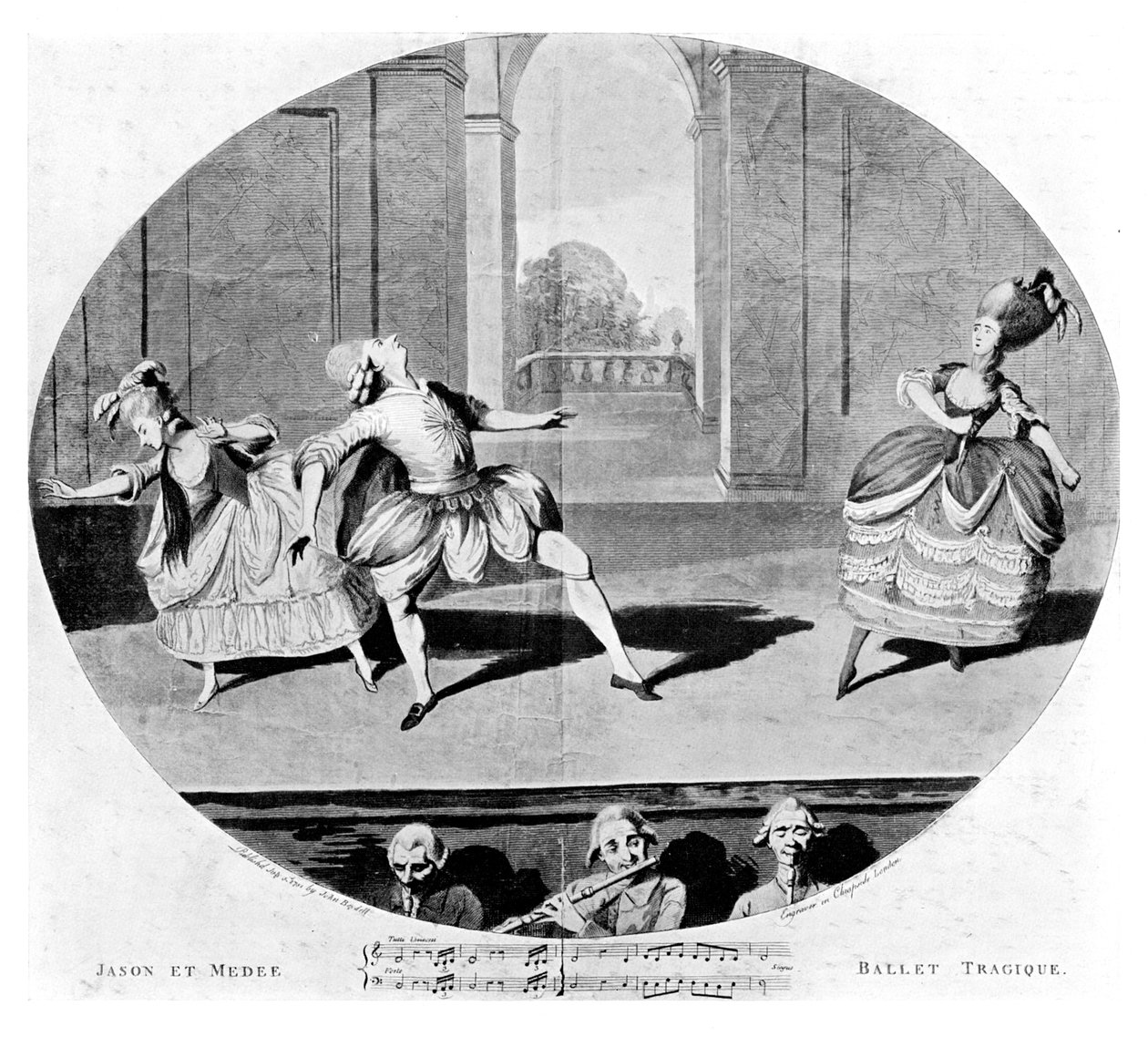 Balet Tragique, 1781 od Unbekannt