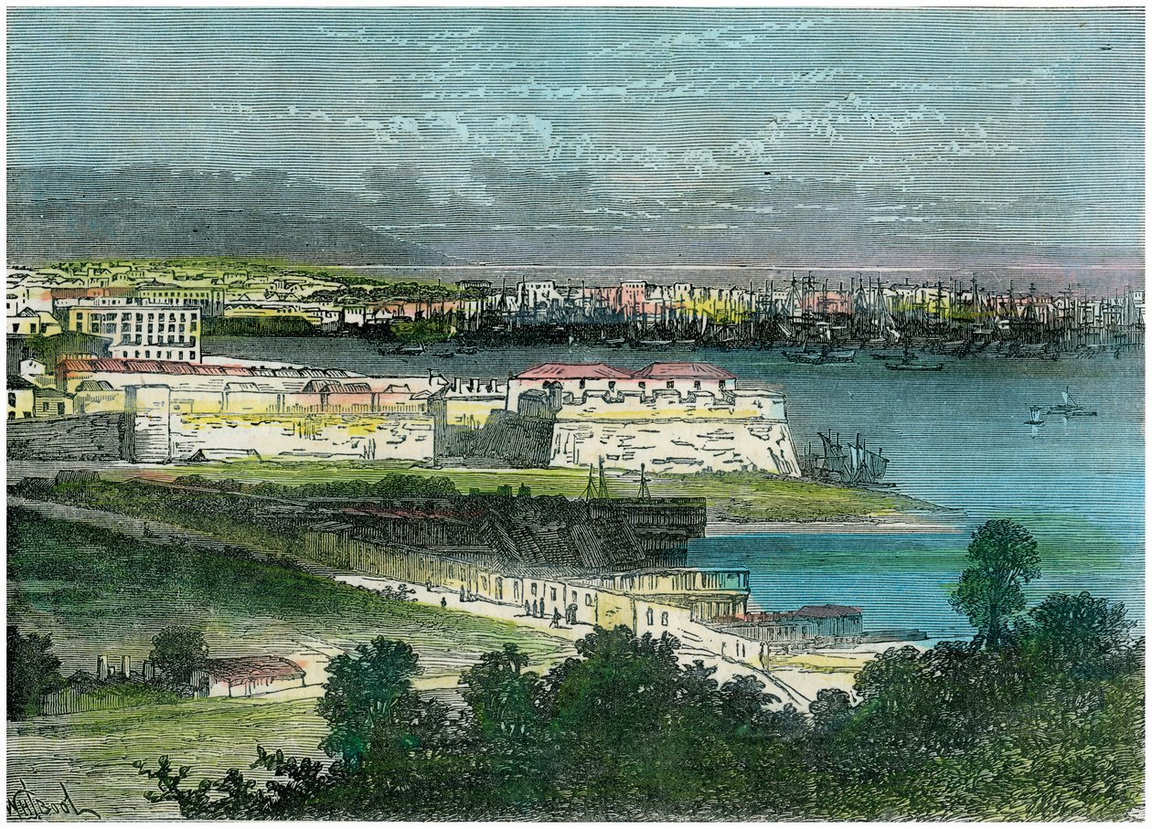 Barcelona, Katalánsko, Španělsko, c1880 od Unbekannt