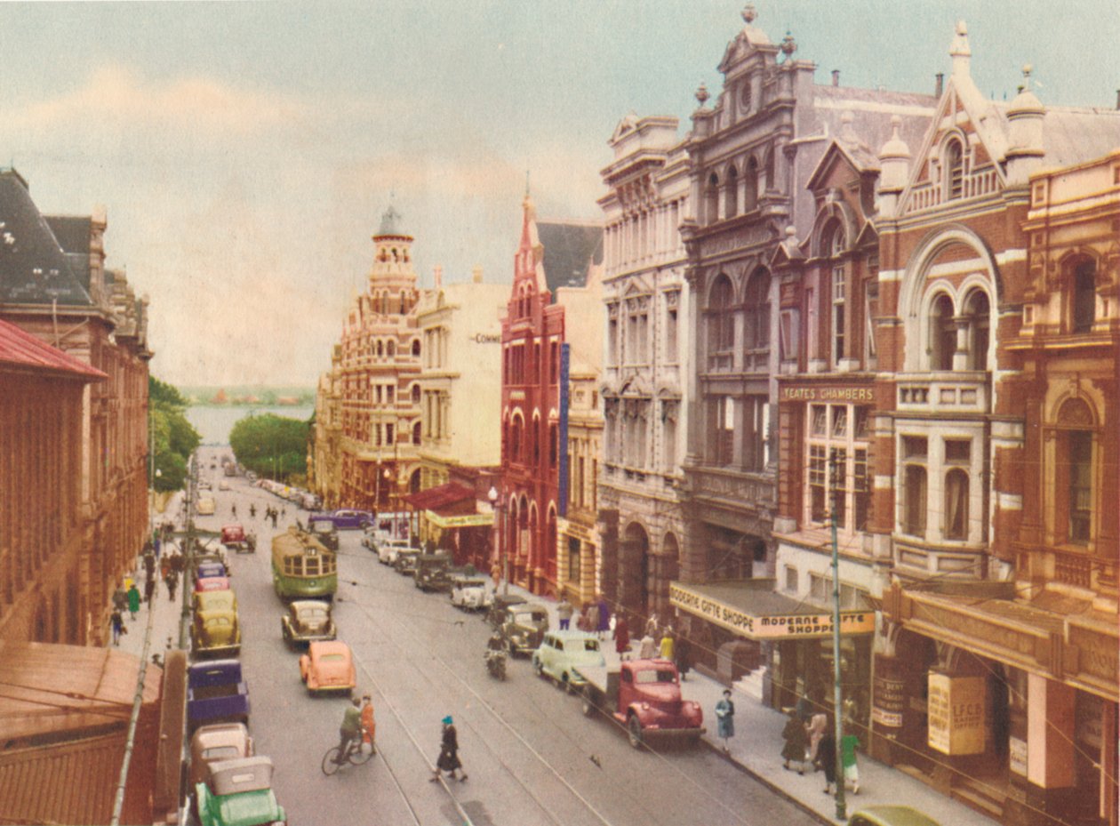 Barrack Street, c1947. od Unbekannt