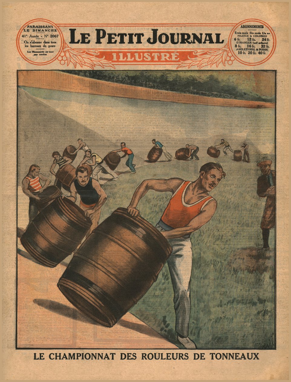 Mistrovství ve válcování sudů, 1930. od Unbekannt
