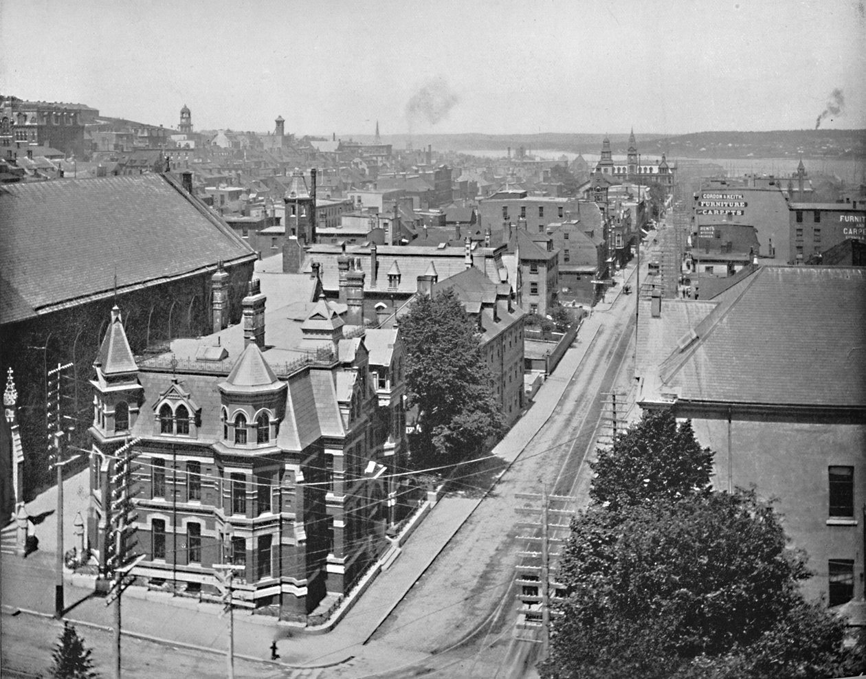 Barrington Street, Halifax, Nova Scotia, c1897. od Unbekannt