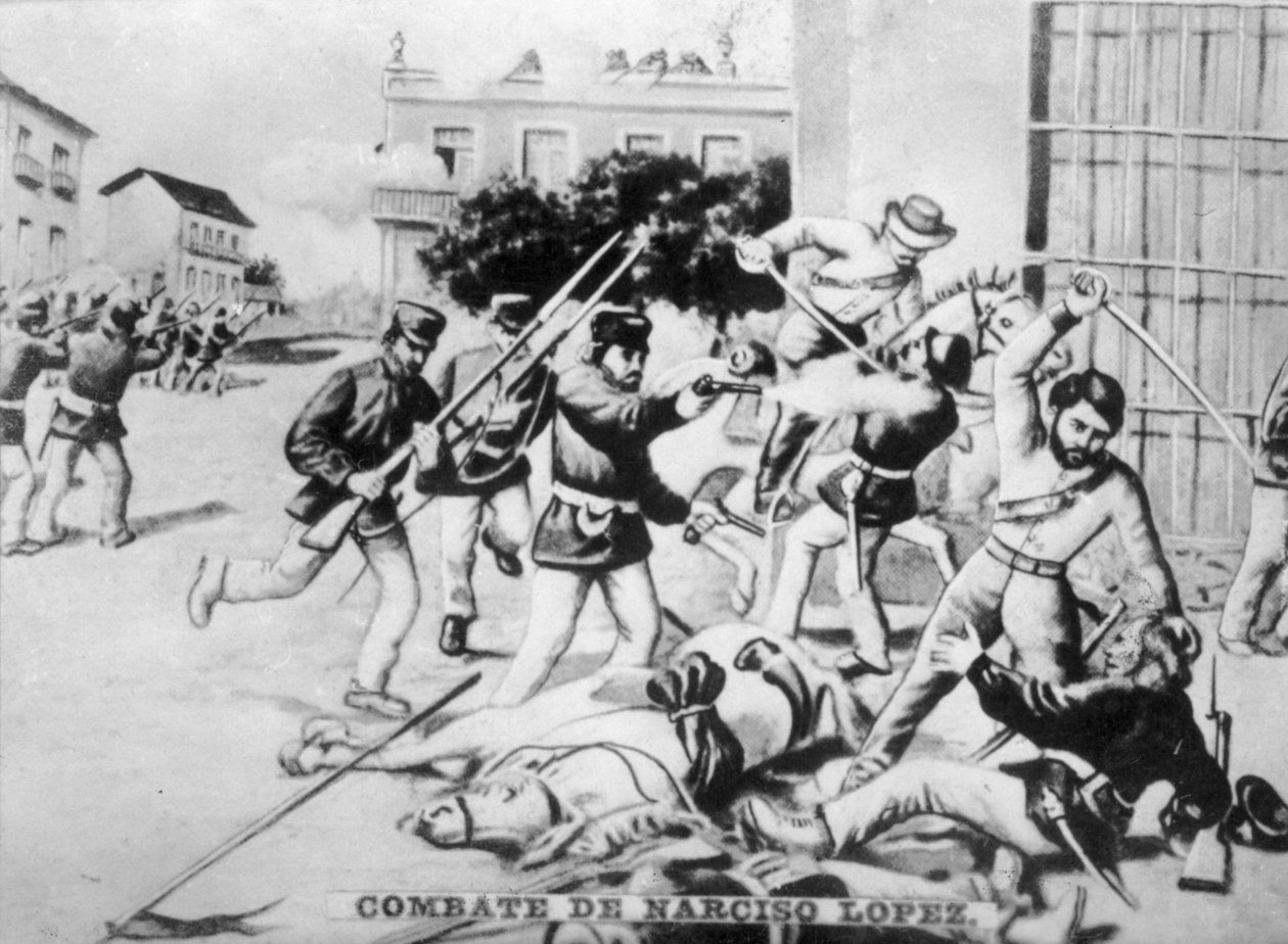 Bitva u Cardenas, 1850, 20. léta 20. století od Unbekannt