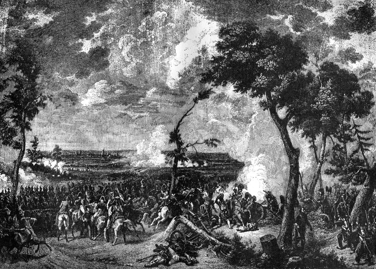Bitva u Hanau, Německo, 30.-31. října 1813 1882-1884. od Unbekannt