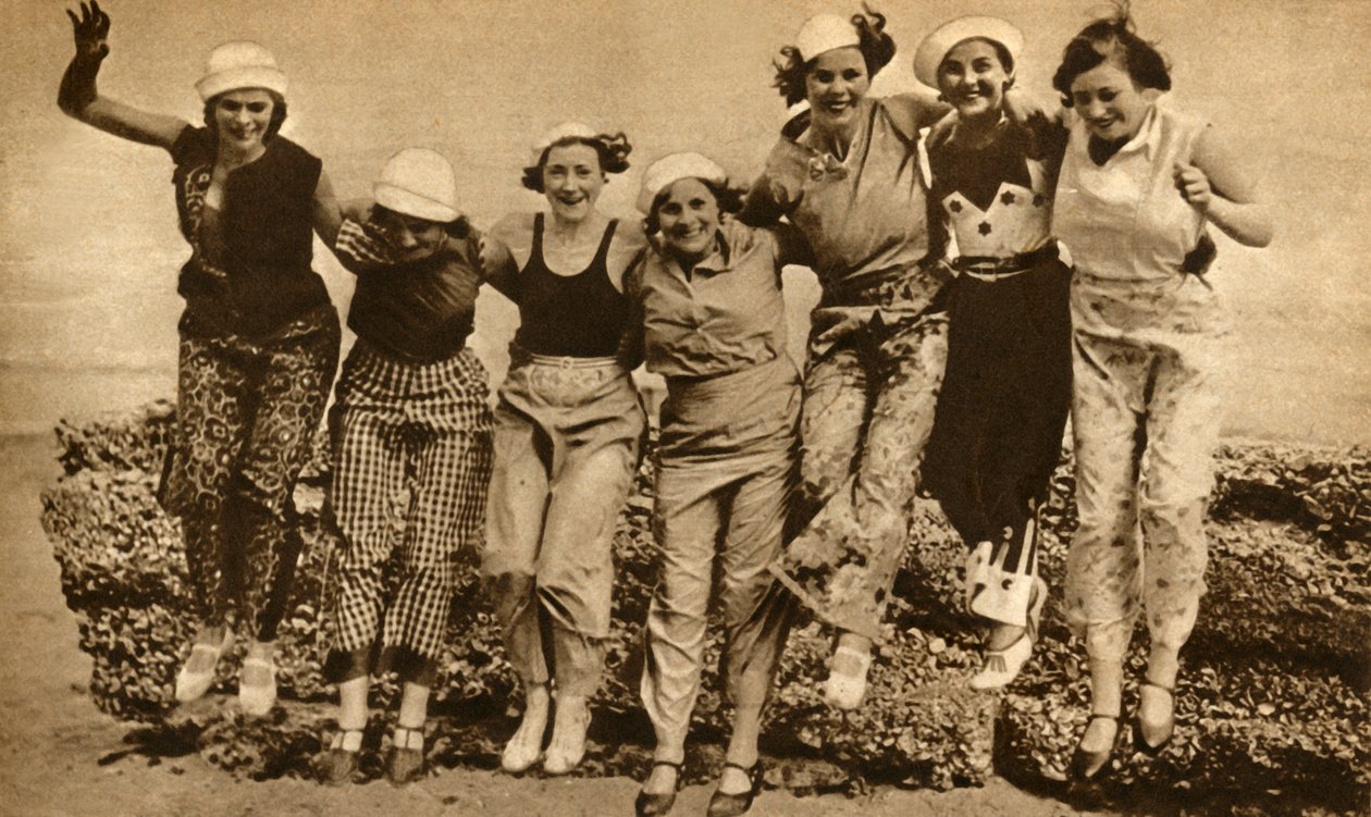 Plážová pyžama, 1930, 1933. od Unbekannt