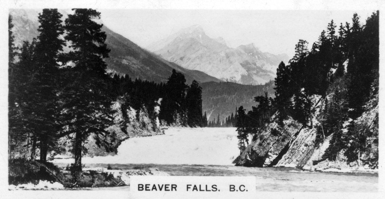 Beaver Falls, Britská Kolumbie, Kanada, 20. léta 20. století od Unbekannt
