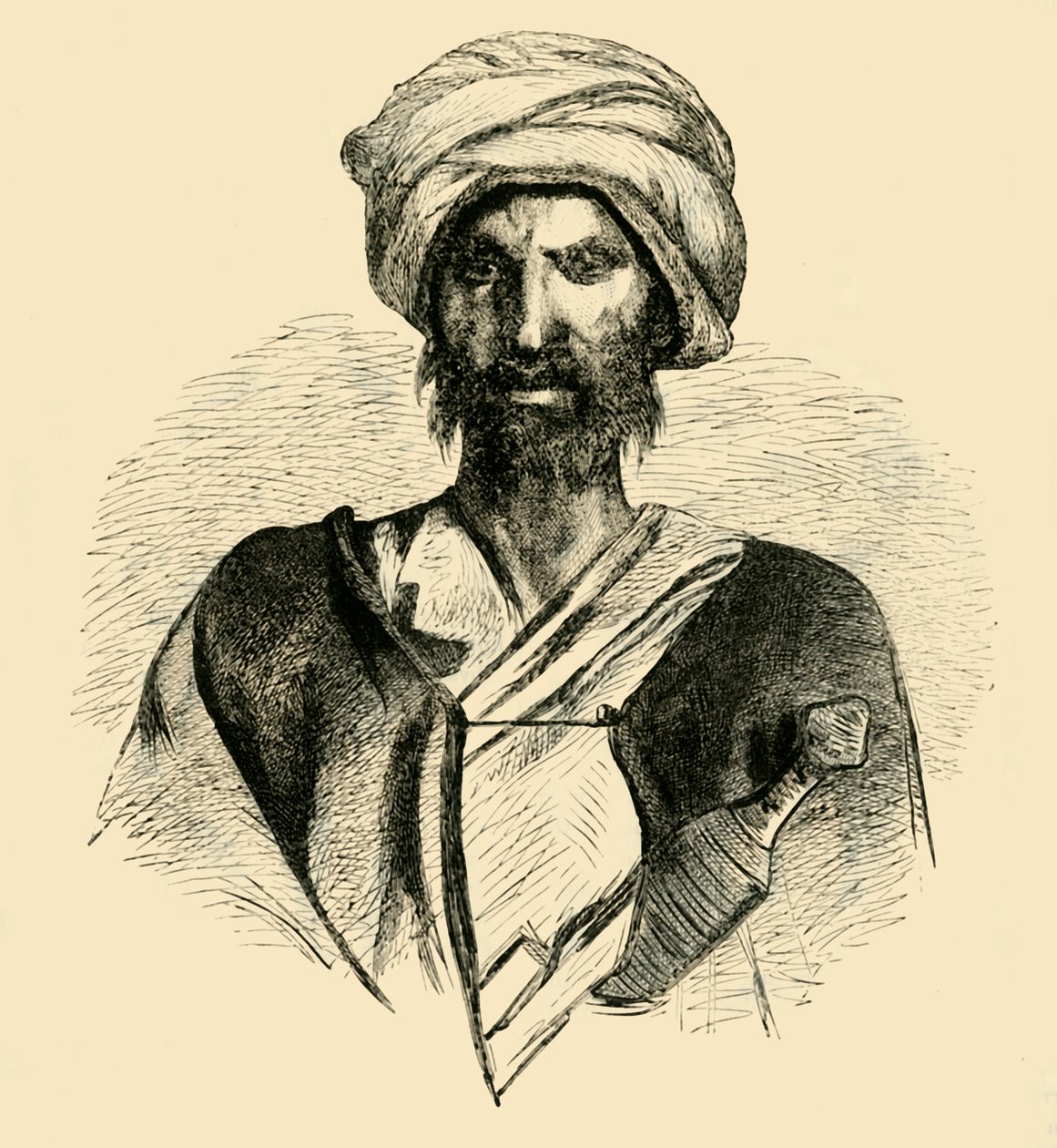 Beduínský Arab, 1890. od Unbekannt