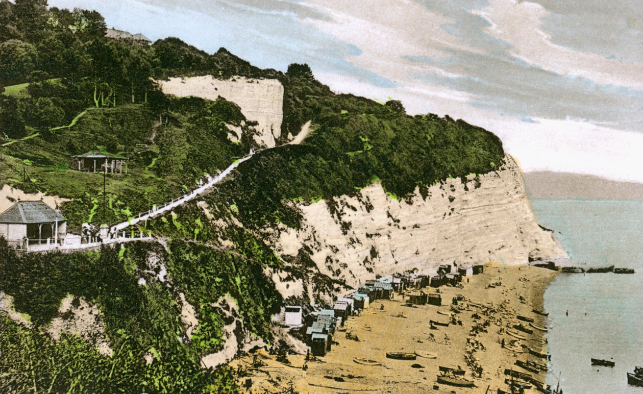 Beer Beach, Devon, počátek 20. století od Unbekannt