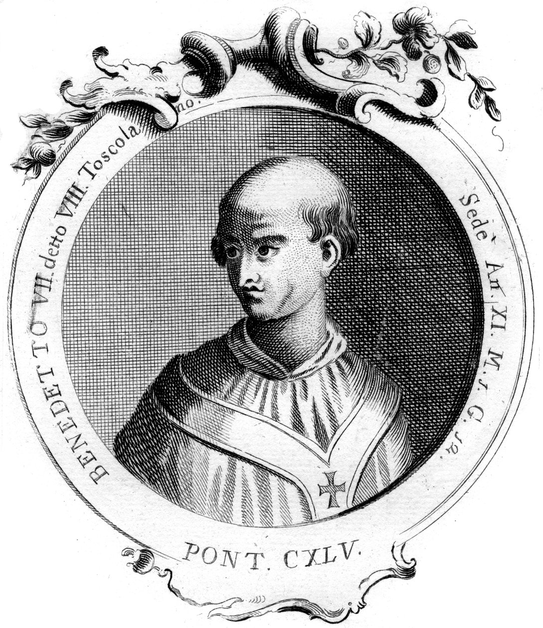 Benedikt VII., papež katolické církve od Unbekannt