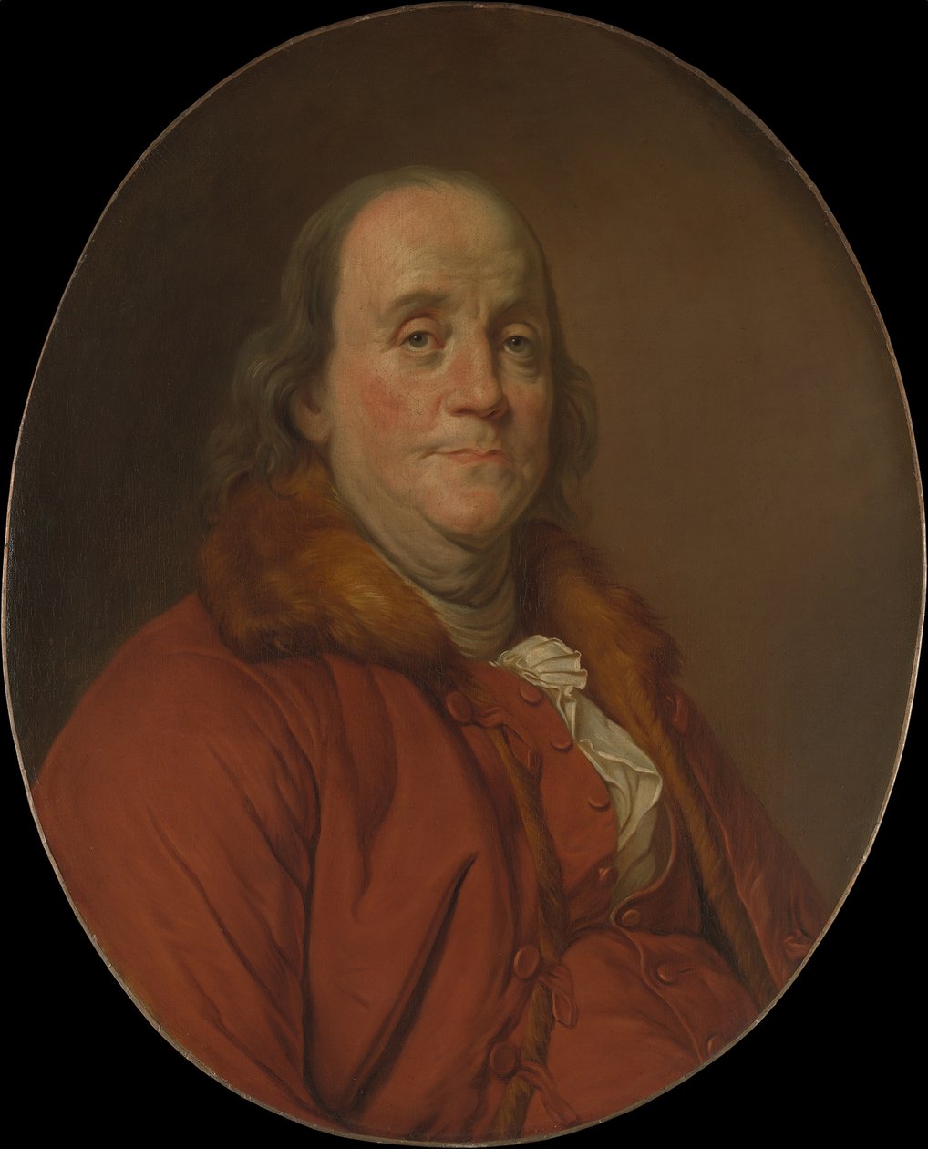 Benjamin Franklin 1706-1790. od Unbekannt
