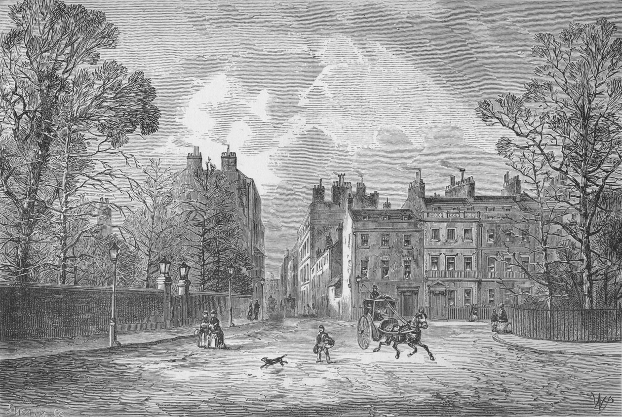 Berkeley Square, 1890 od Unbekannt