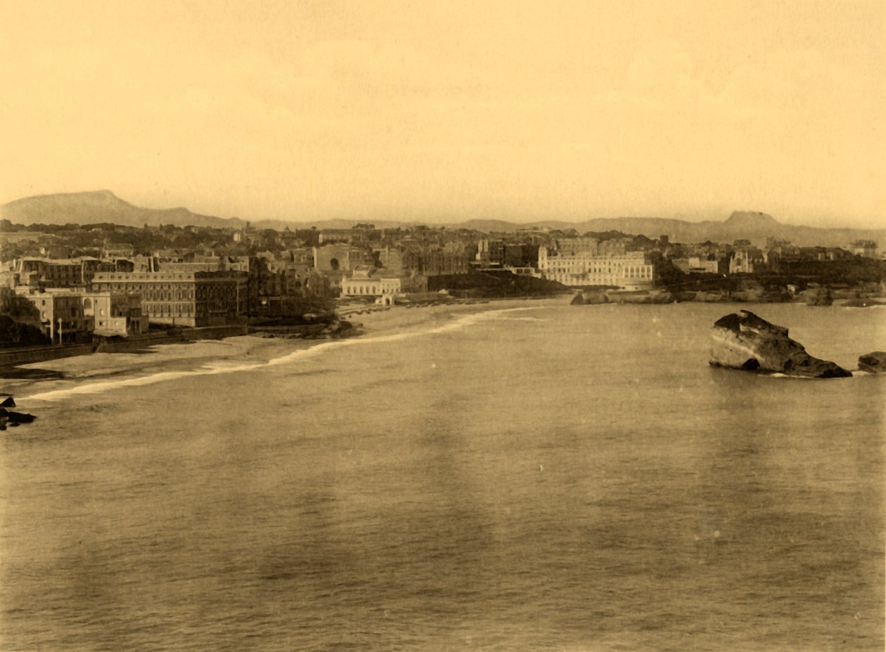 Biarritz - Vue Generale, Celkový pohled, c1930. od Unbekannt