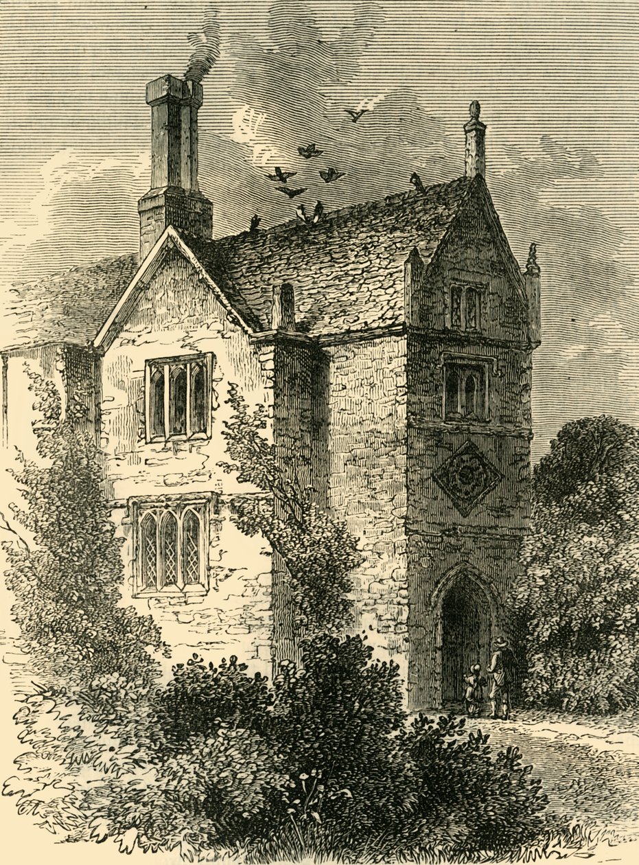 Bishop Bonners House v roce 1780, c1878. od Unbekannt