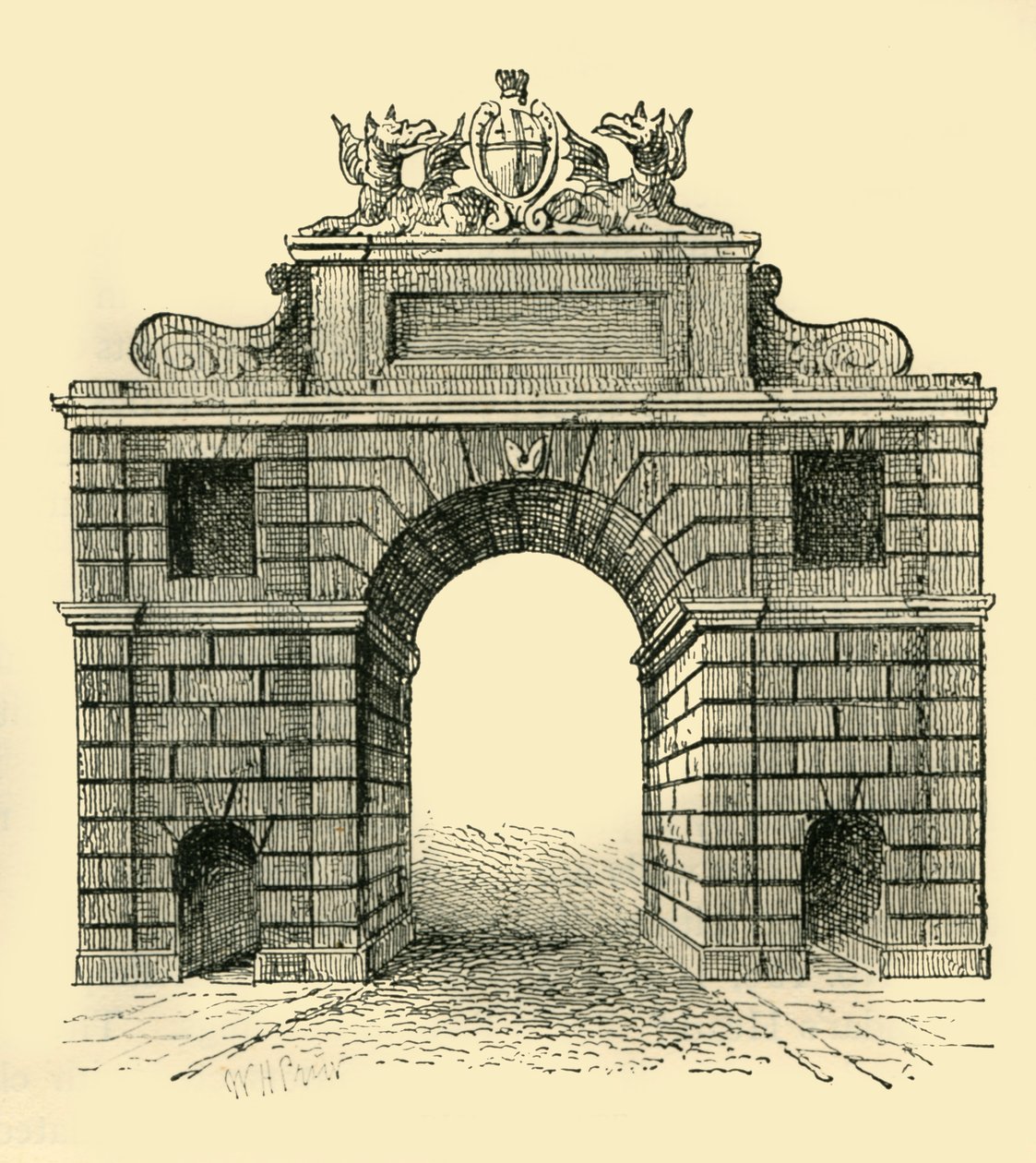 Bishopsgate, c1872. od Unbekannt