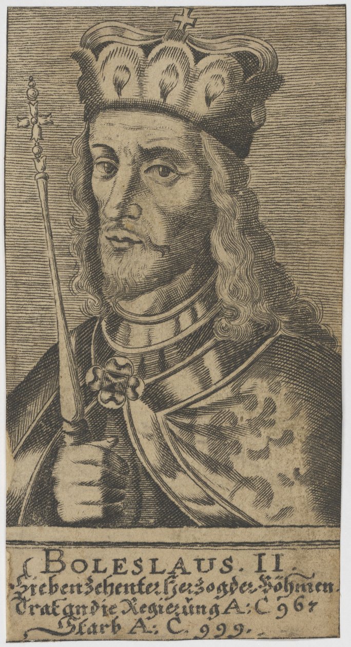 Boleslav II. zbožný, vévoda český. od Unbekannt