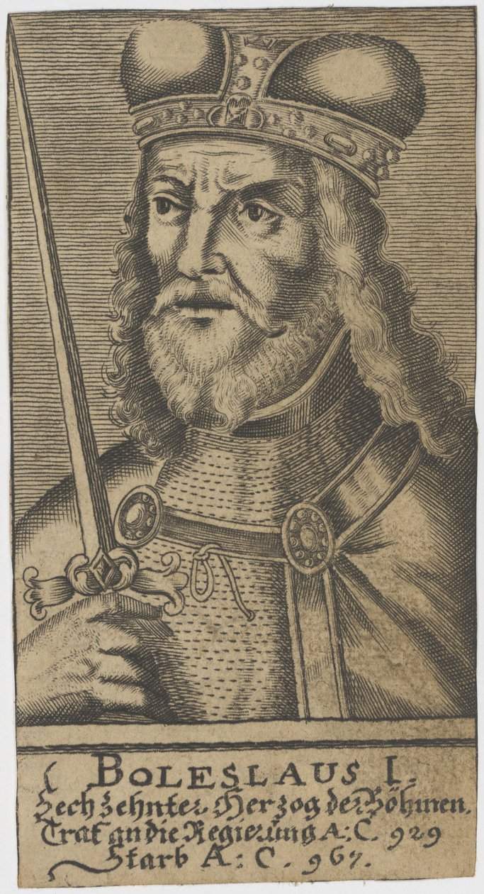Boleslav I. Krutý, vévoda český. od Unbekannt