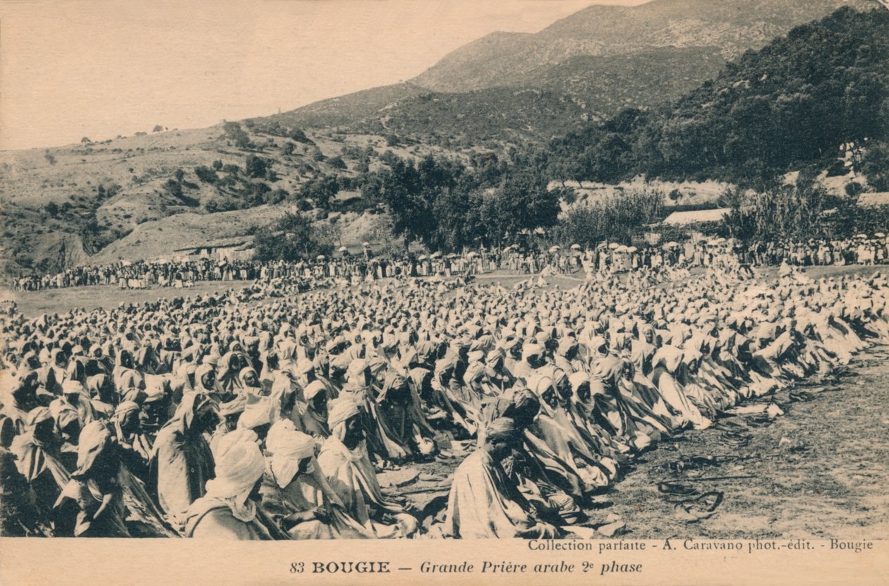 Svíčka - Velká arabská modlitba 2. fáze, c1900. od Unbekannt