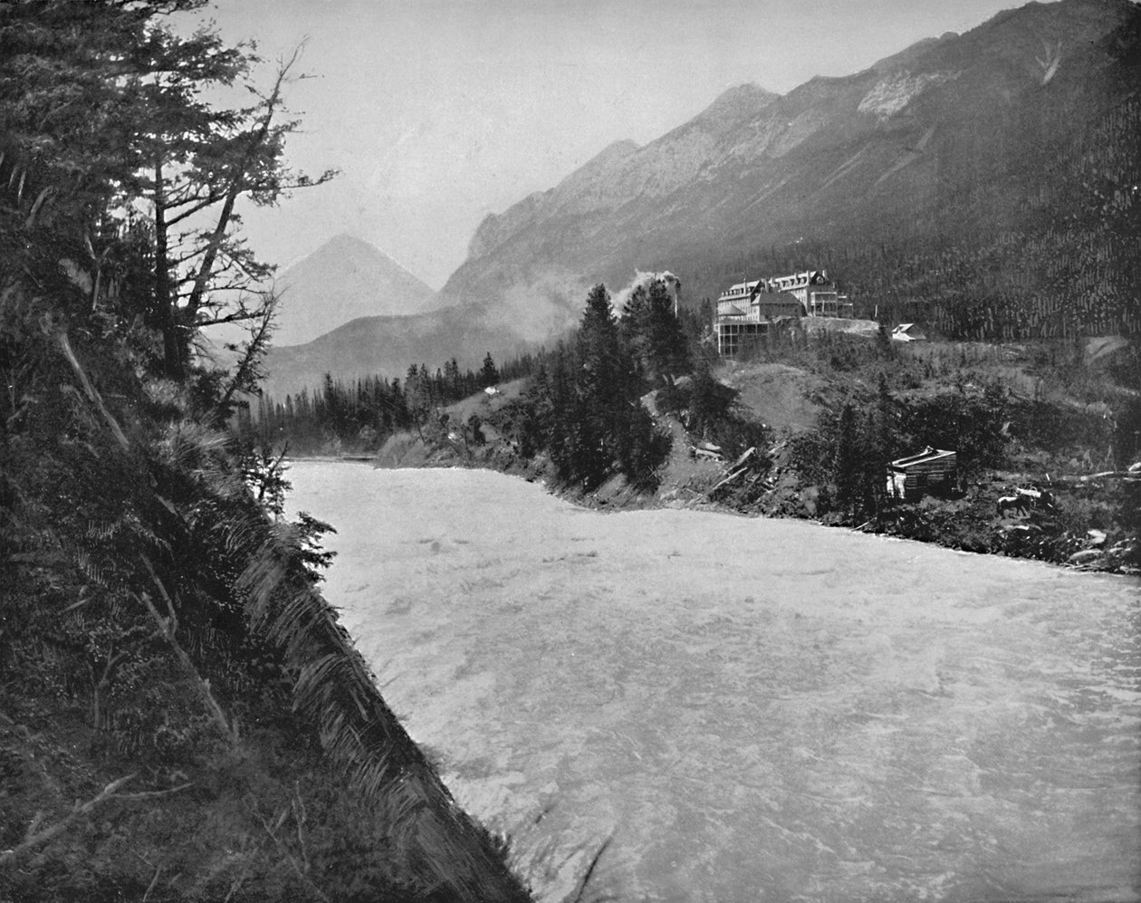 Bow River Raids, Banff, N.W.T., c1897. od Unbekannt