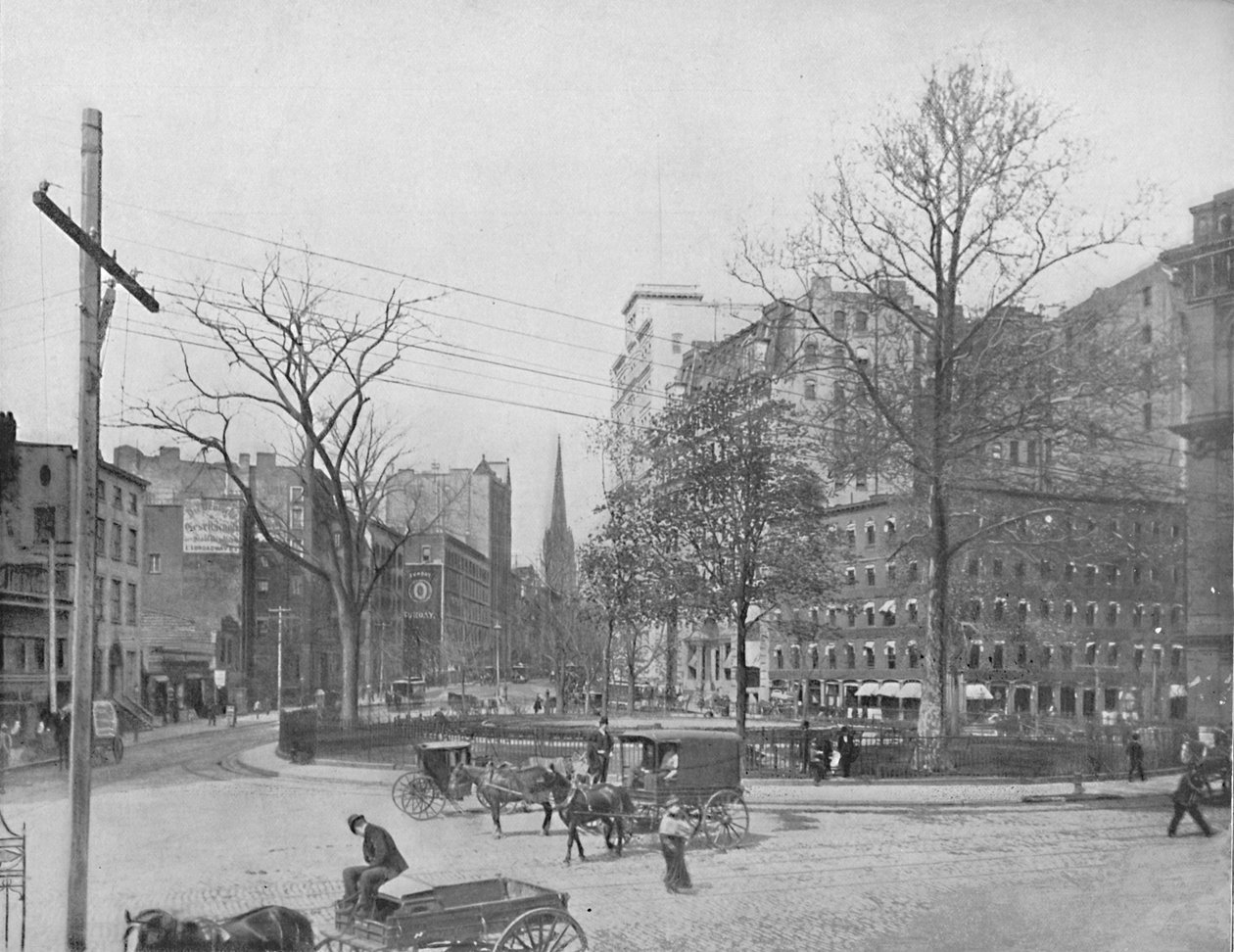 Bowling Green, New York, c1897. od Unbekannt
