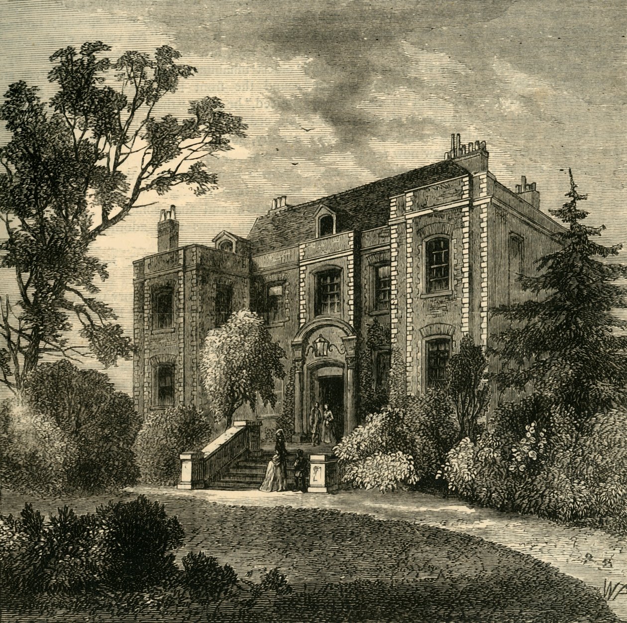 Bowyer House, c1878. od Unbekannt