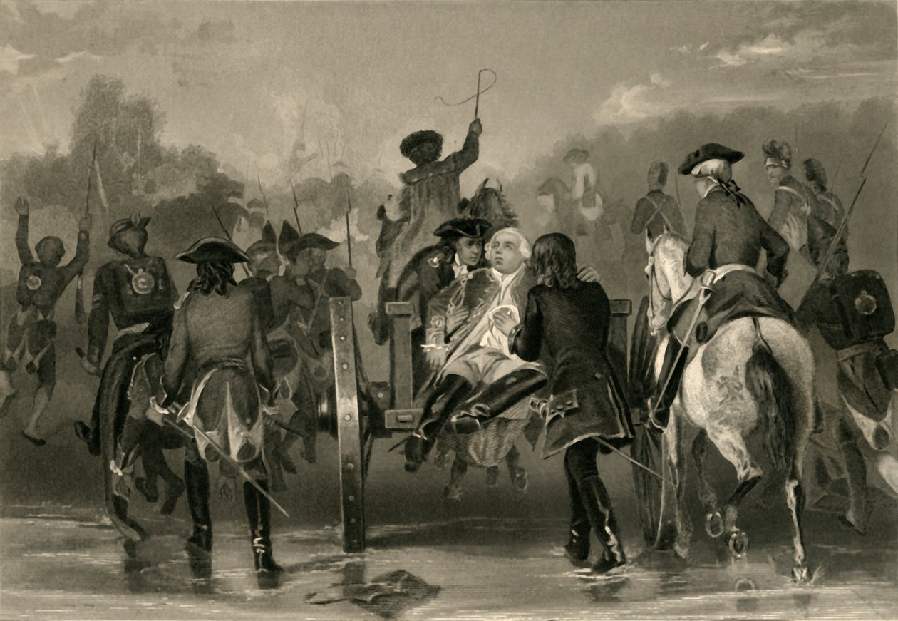 Braddocks Retreat, 1877. od Unbekannt