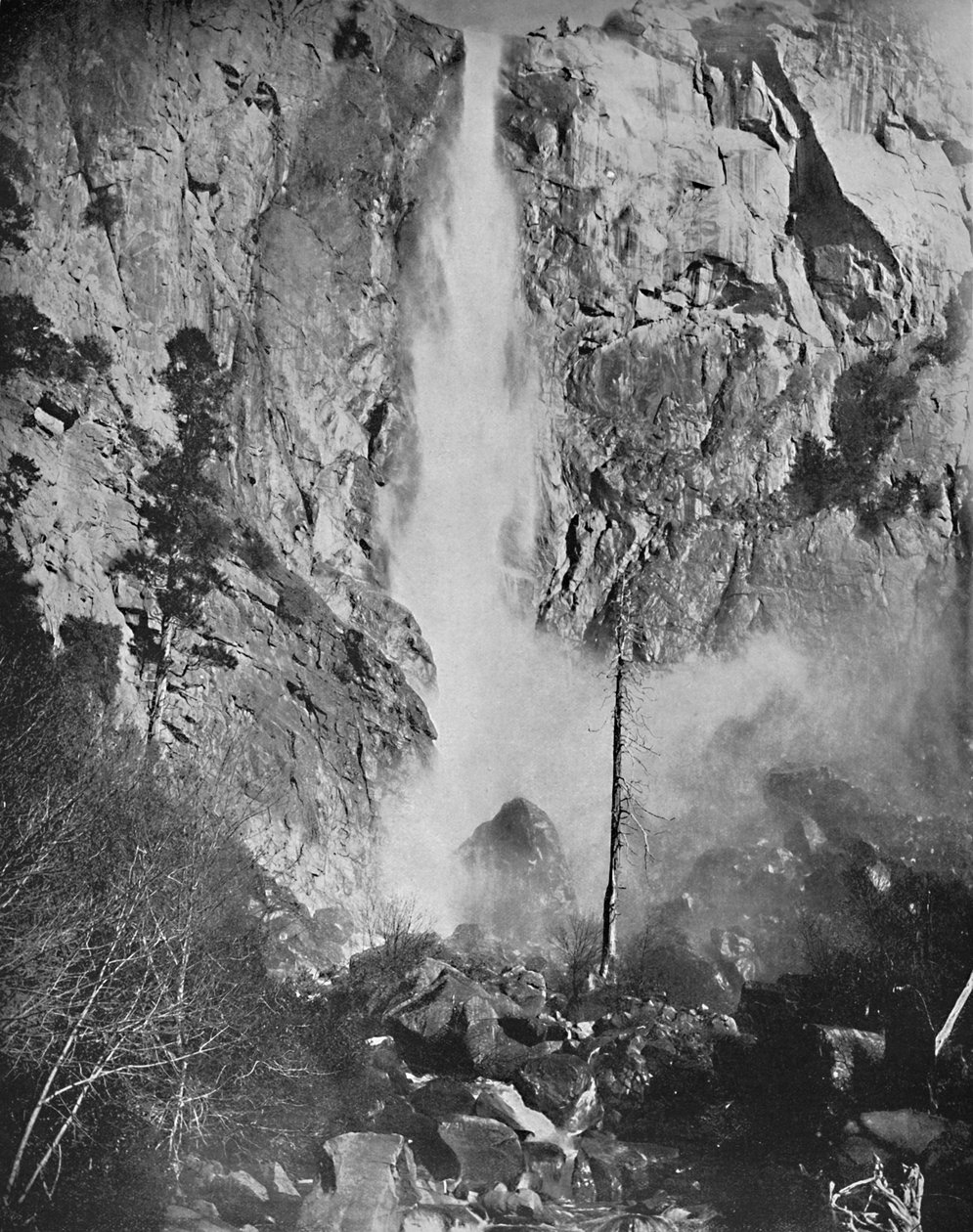 Svatební závoj Fall, Yosemite, Cal., c1897. od Unbekannt
