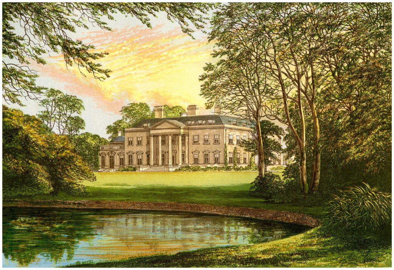 Broadlands, Hampshire, domov rodiny Cowper-Temple, c1880 od Unbekannt
