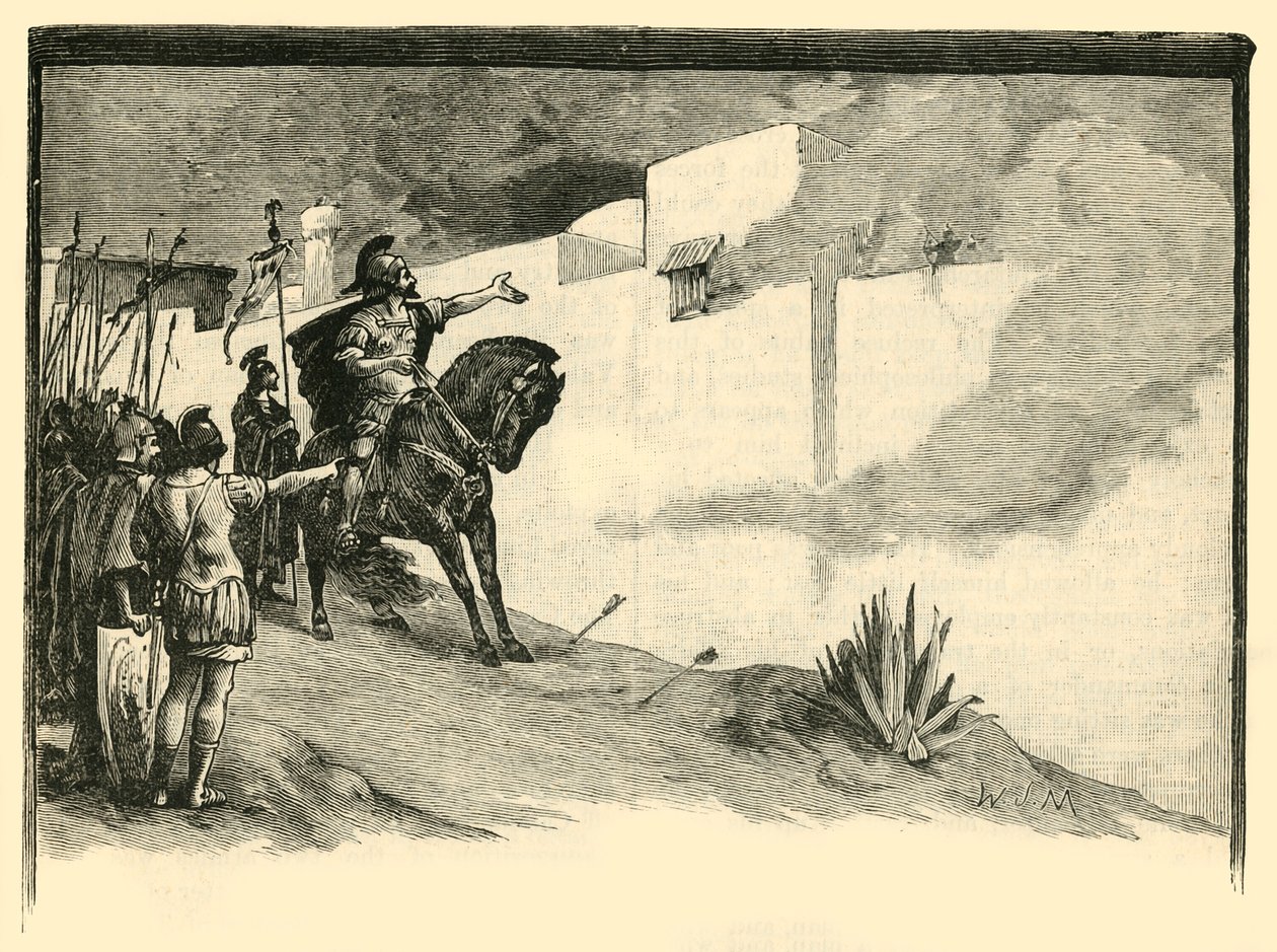 Brutus před Xanthus, 1890. od Unbekannt