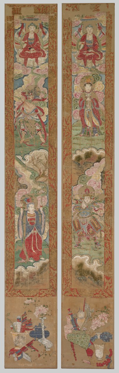 Buddhistický panel, 1300s. od Unbekannt