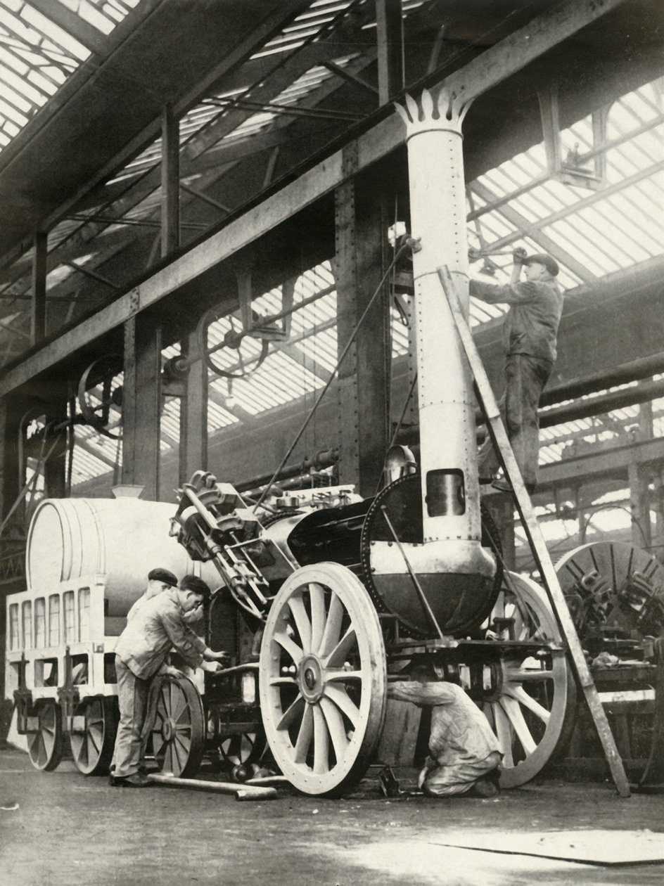 Stavba rakety - v roce 1935, 1935. od Unbekannt