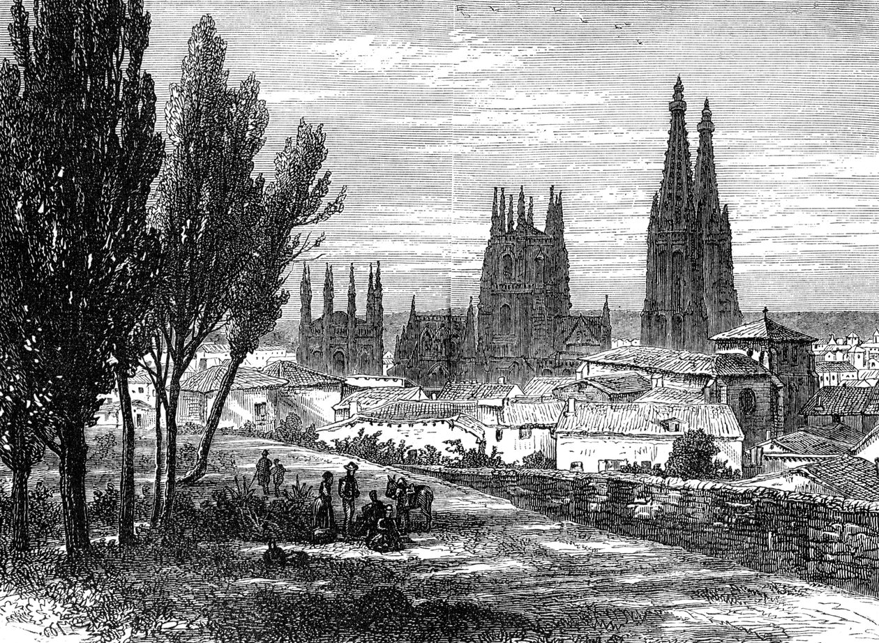 Burgos, Španělsko, 19. století od Unbekannt