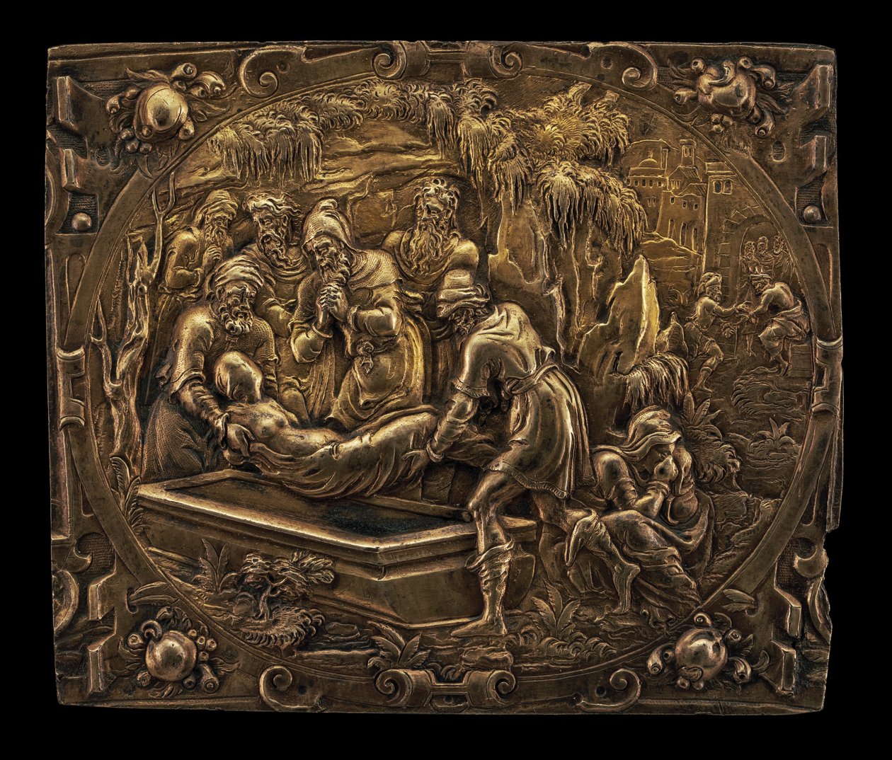 Pohřeb svatého, c. 1600. od Unbekannt