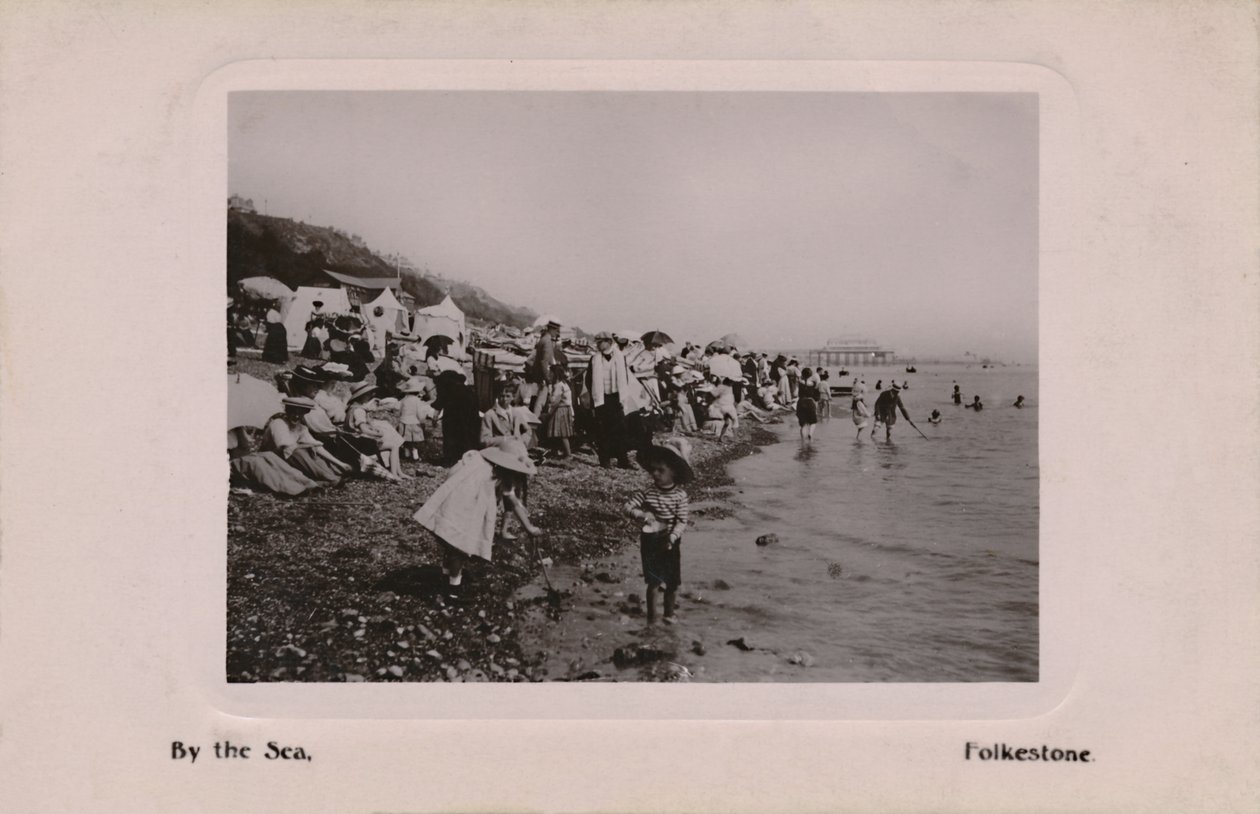 U moře, Folkestone, konec 19.-začátek 20. století od Unbekannt