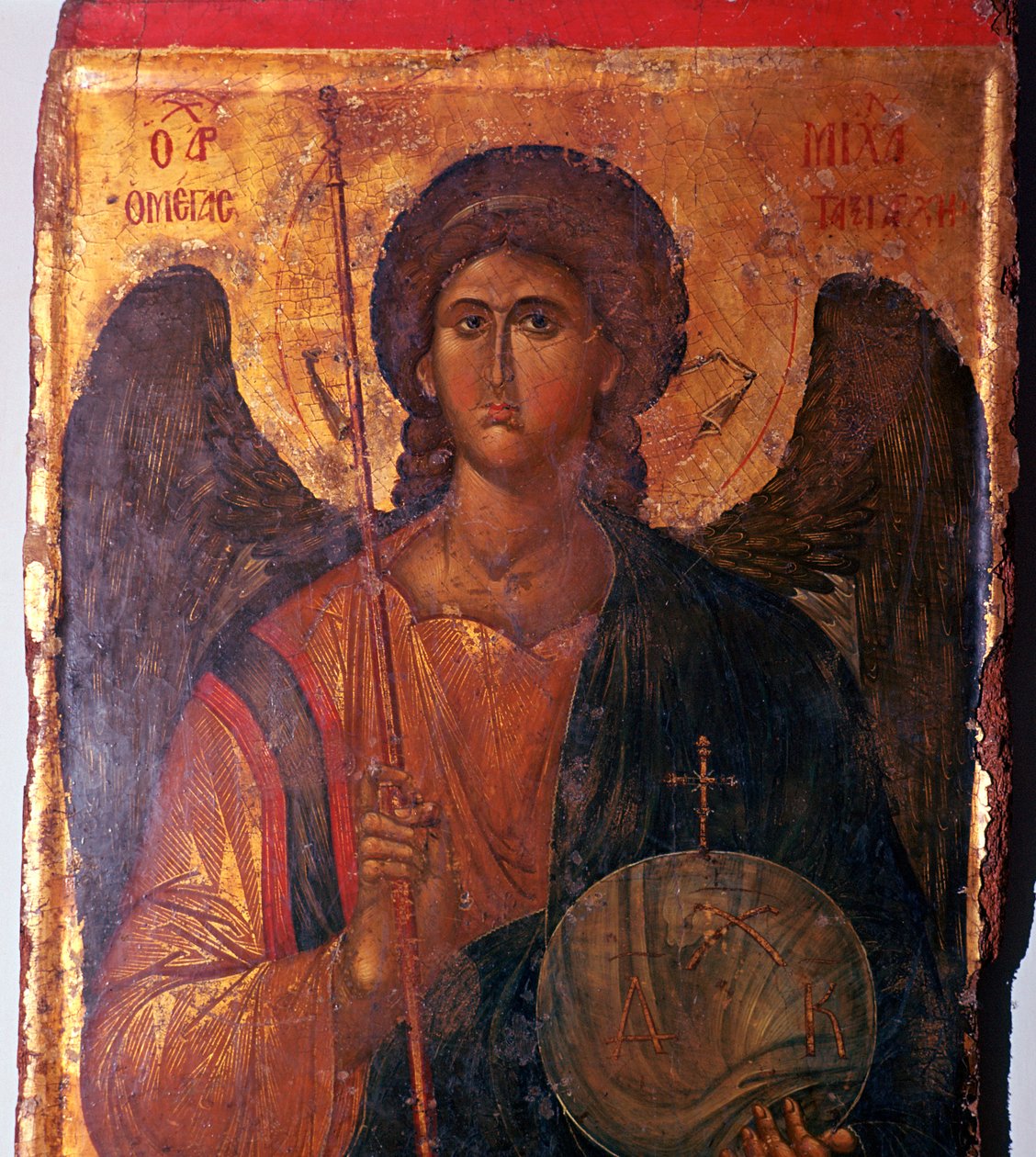 Byzantská ikona archanděla Michaela, 14. století od Unbekannt