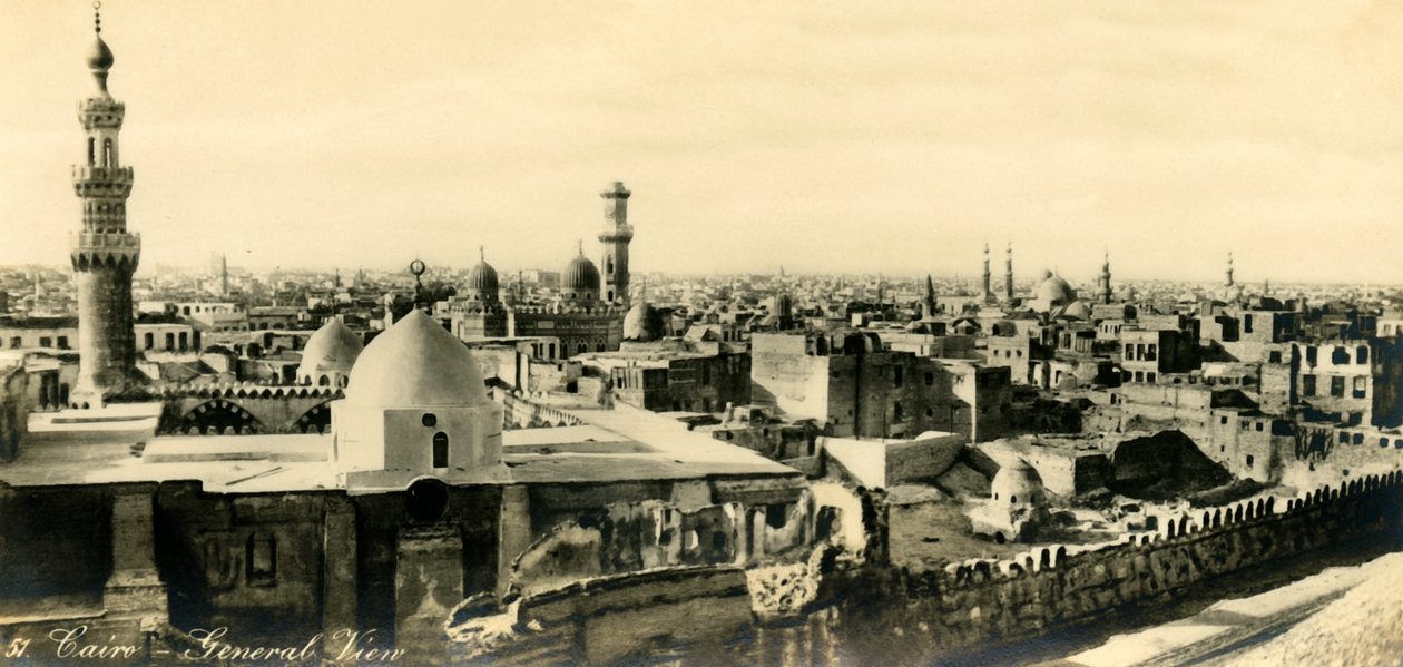 Káhira - Celkový pohled, c1918-c1939. od Unbekannt