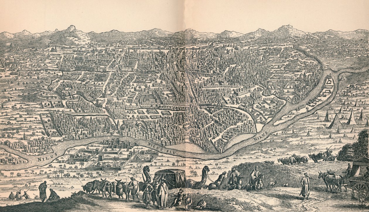 Káhira, c1670, 1903 od Unbekannt