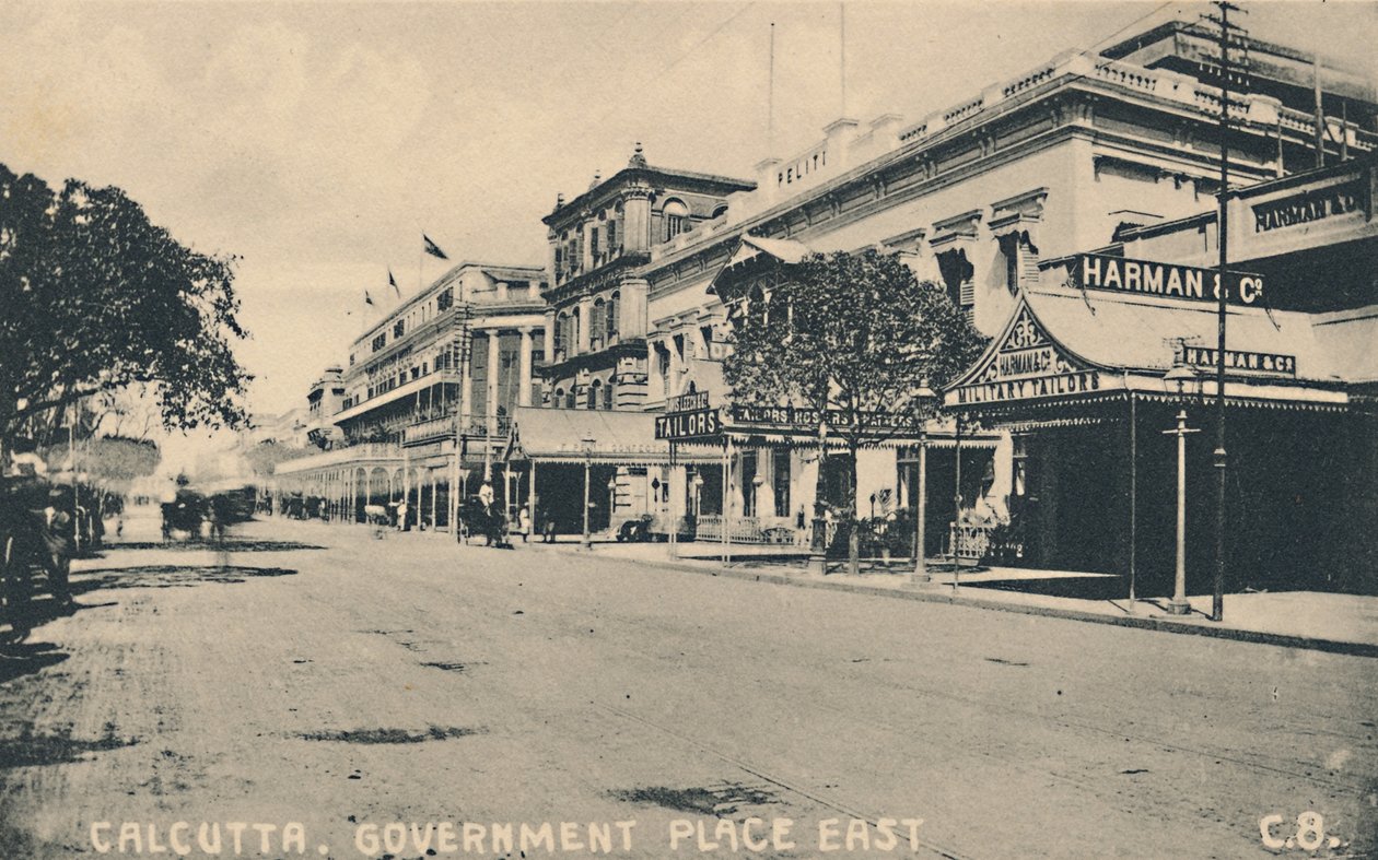 Kalkata. Government Place East, c1920. od Unbekannt