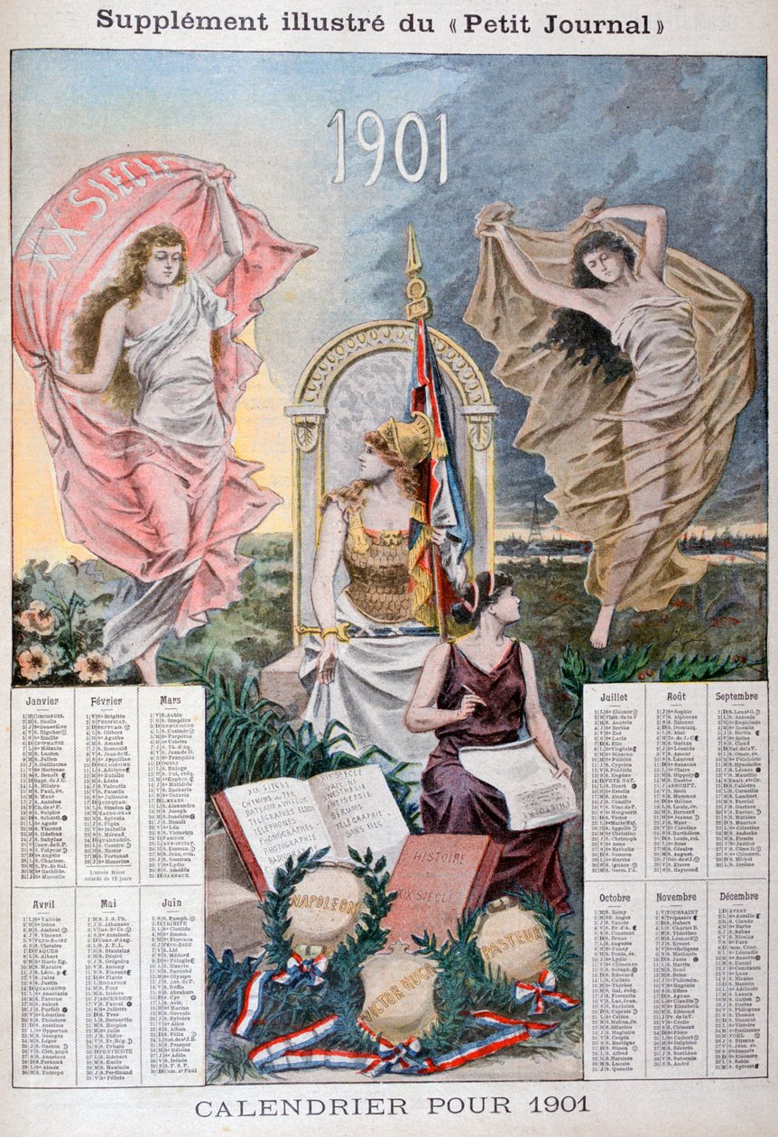 Kalendář na rok 1901 od Unbekannt