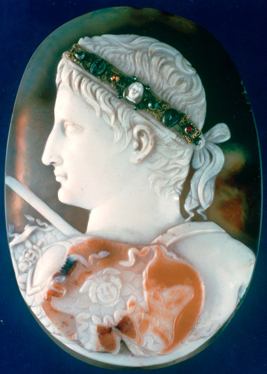Cameo císaře Augusta od Unbekannt