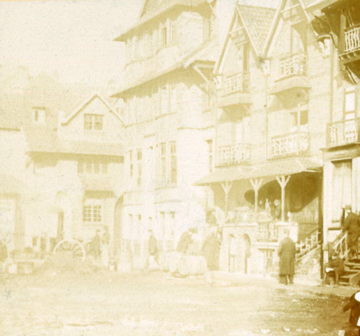 Cantonment, La Panne, Flandry, Belgie, c1914-c1918 od Unbekannt