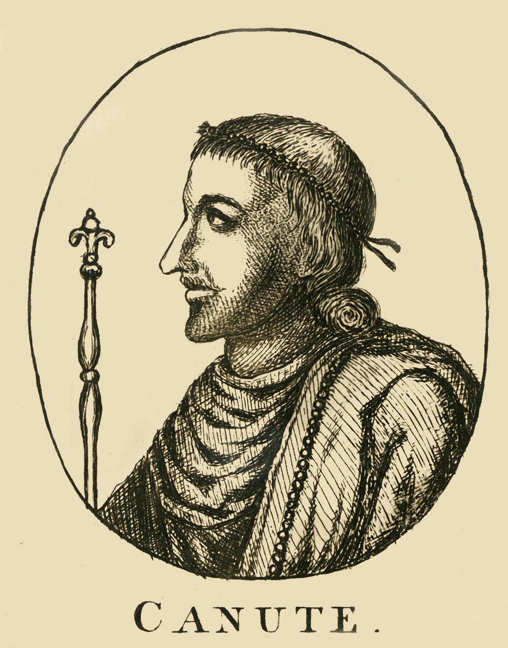 Canute, 18. století. od Unbekannt