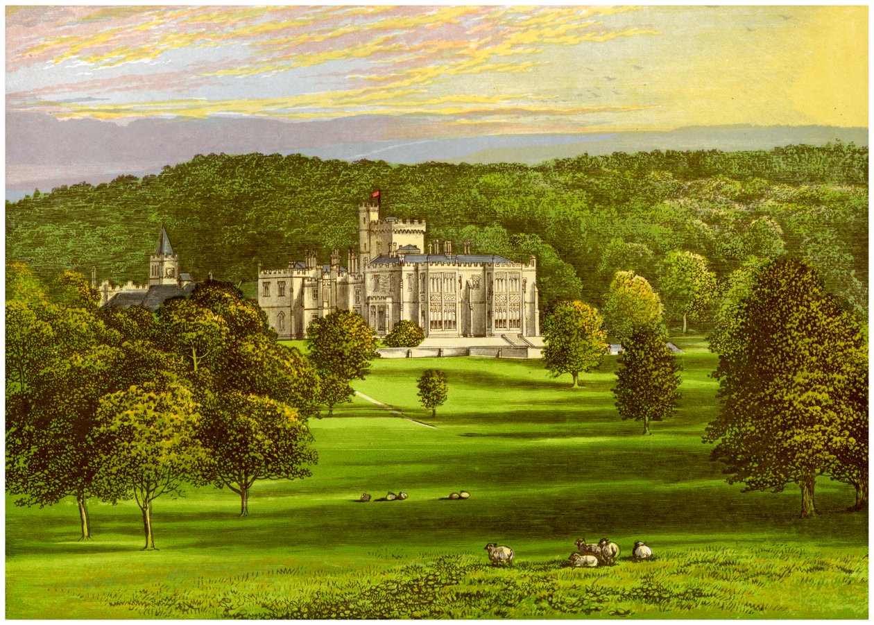 Capernwray, Lancashire, domov rodiny Marton, c1880 od Unbekannt