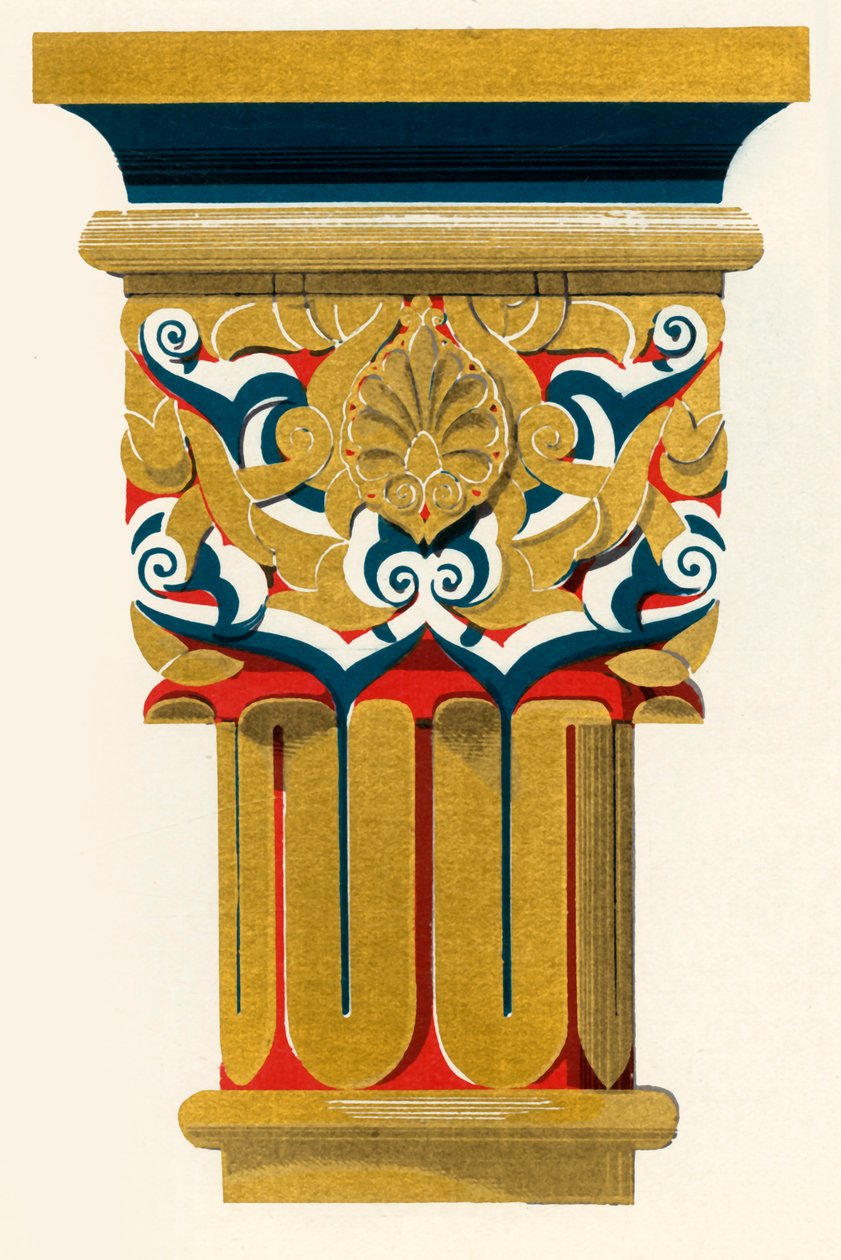 Hlavní město sloupů, Court of Fishpond, 1907. od Unbekannt