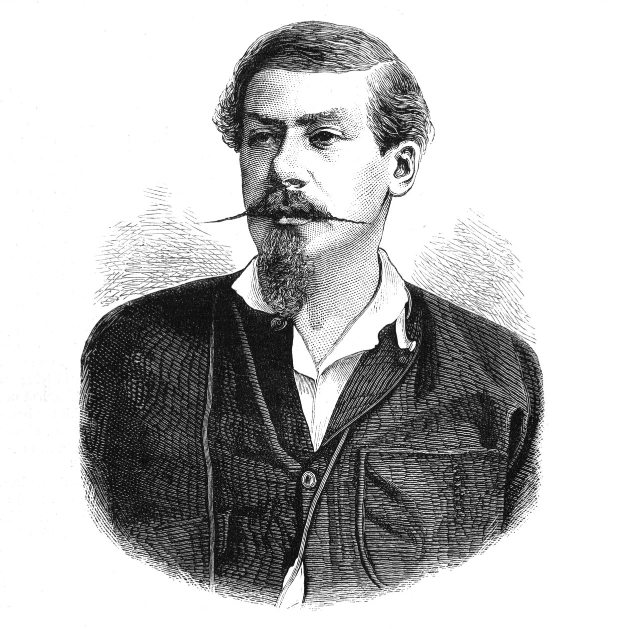 Kapitán Sartorius, c1880 od Unbekannt