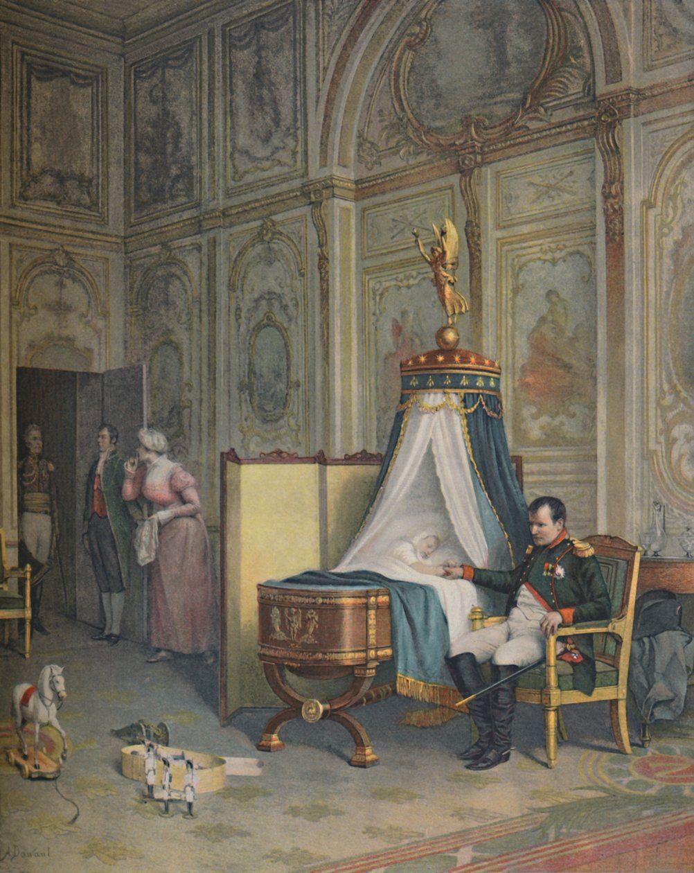 V zajetí, c1811, 1896 od Unbekannt