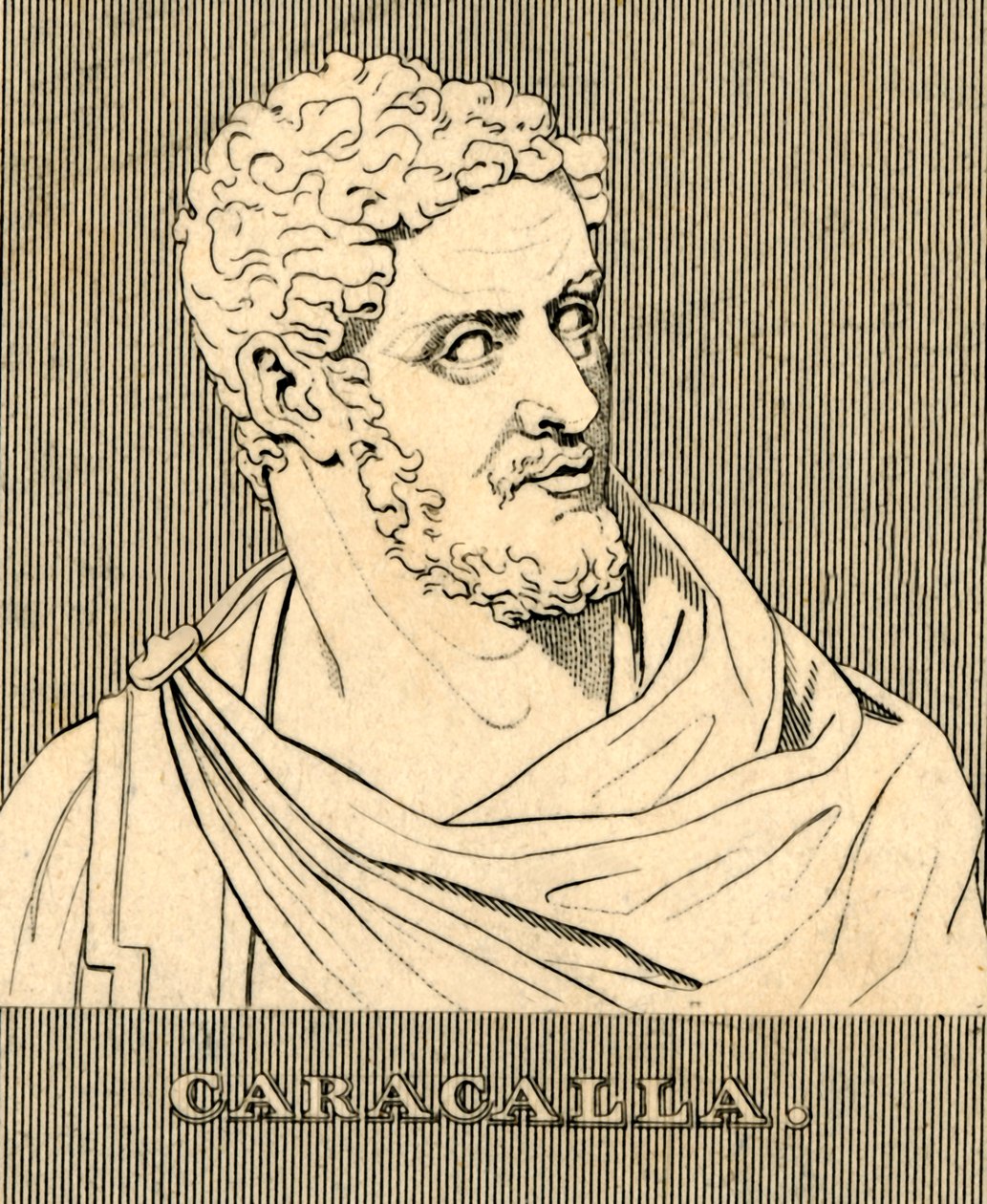 Caracalla, 188-217 našeho letopočtu, 1830. od Unbekannt