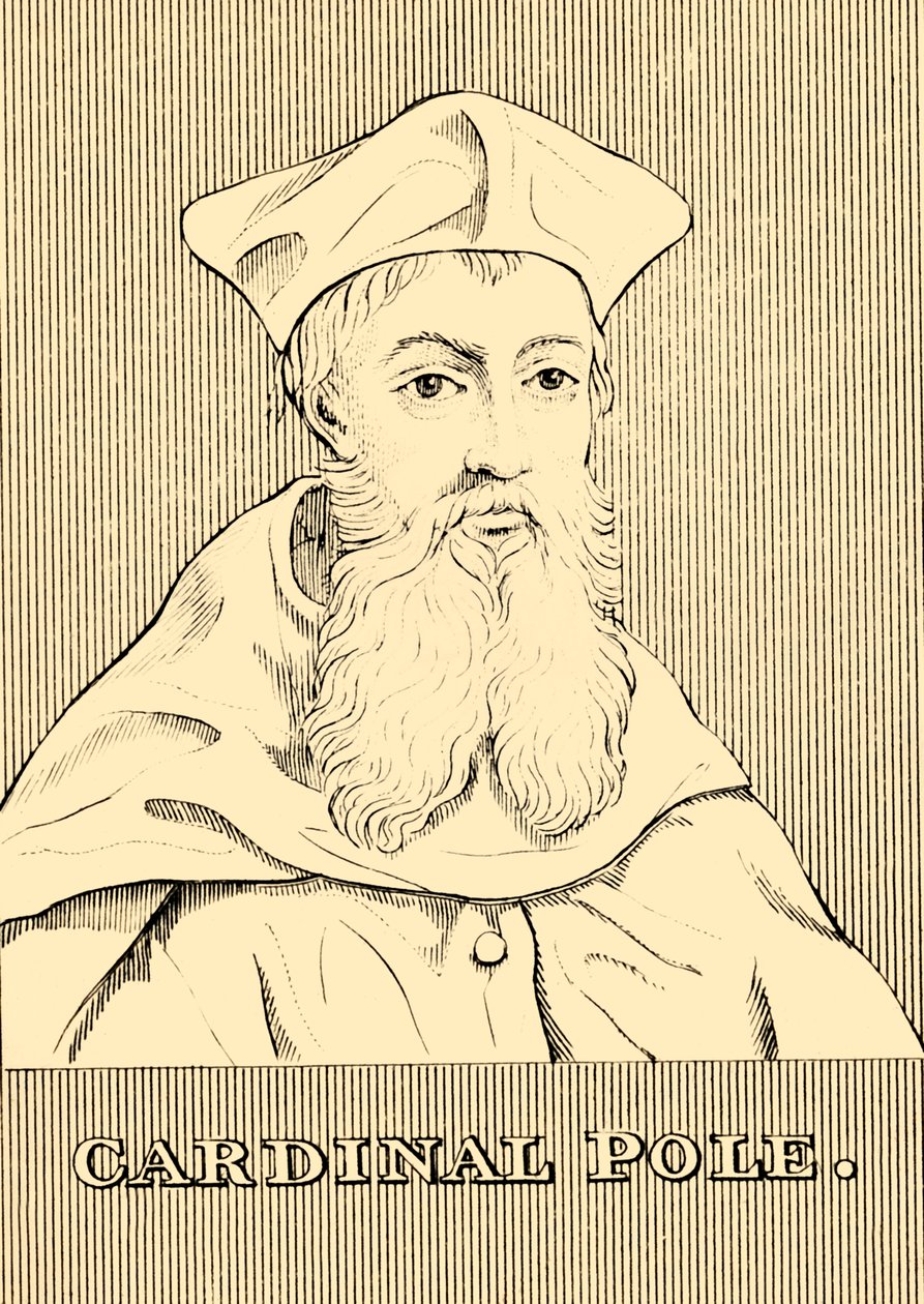 Kardinál Pole, 1500-1558, 1830. od Unbekannt