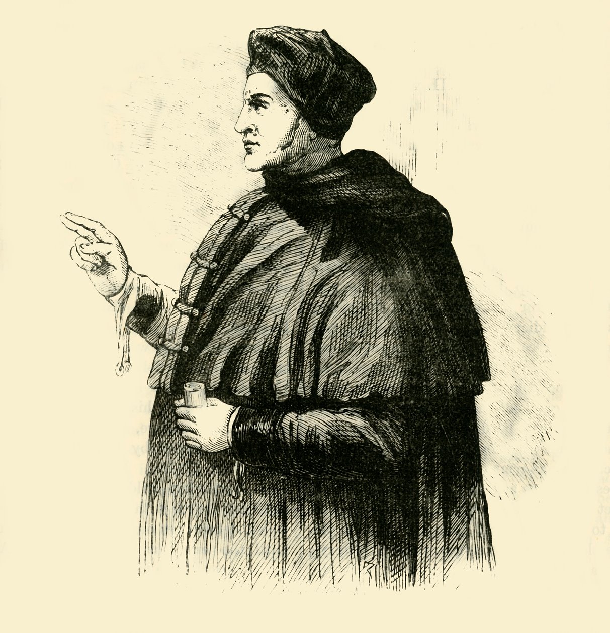 Kardinál Wolsey, 1500s, 1890. od Unbekannt